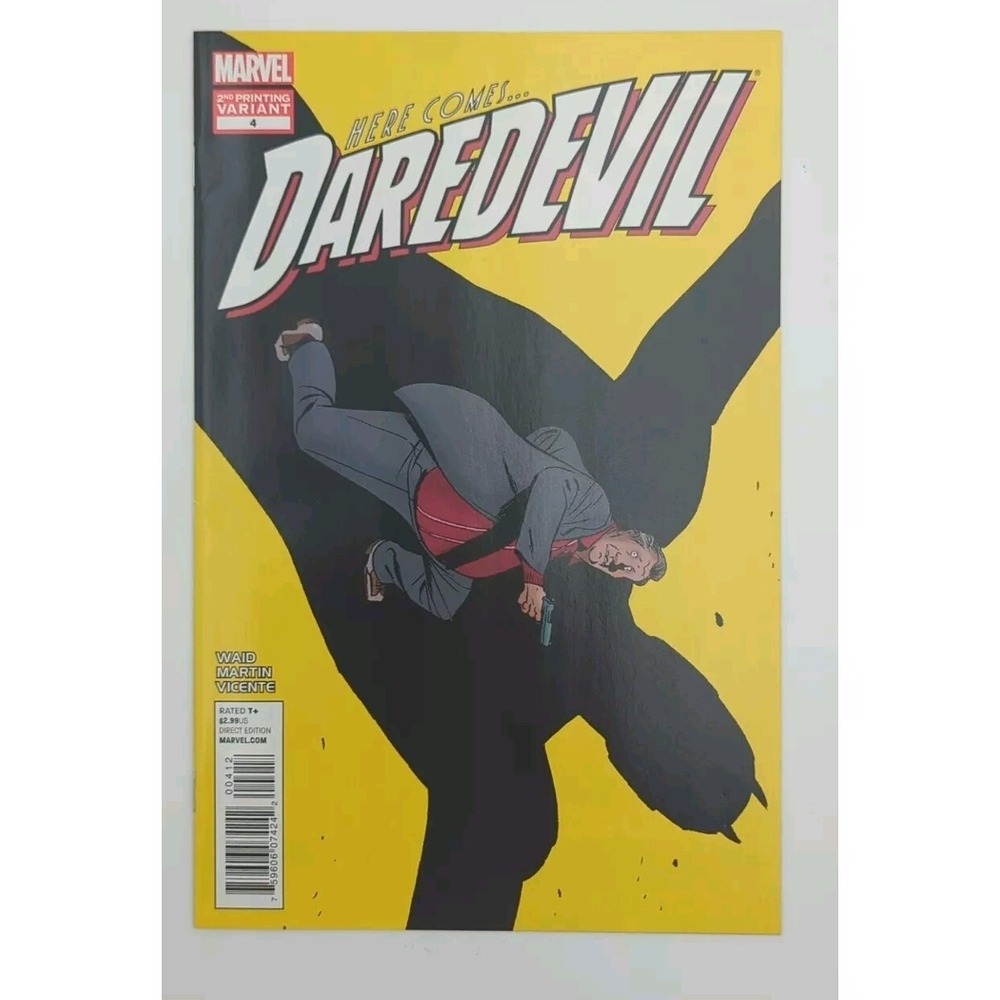 Marvel Daredevil #4 (2011) 2nd printing Variant,‎ NM Range Disney Born Again